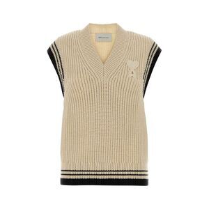 Ami Women Sand Wool Blend Vest